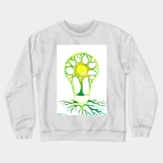 Smart green energy Crewneck Sweatshirt by CORinAZONe